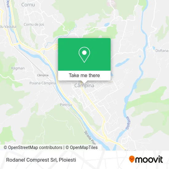 Rodanel Comprest Srl map