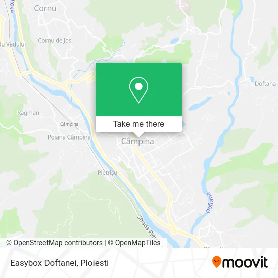 Easybox Doftanei map
