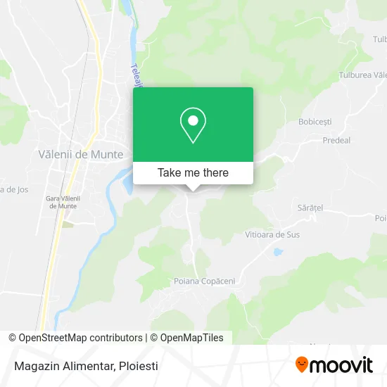 Magazin Alimentar map