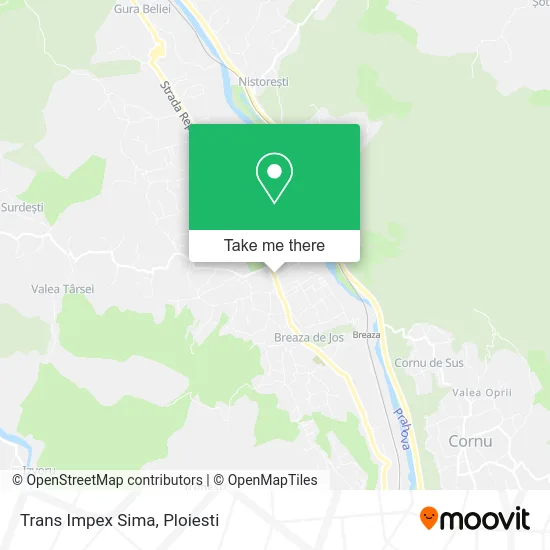 Trans Impex Sima map