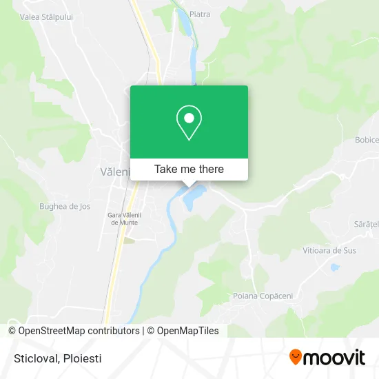 Sticloval map