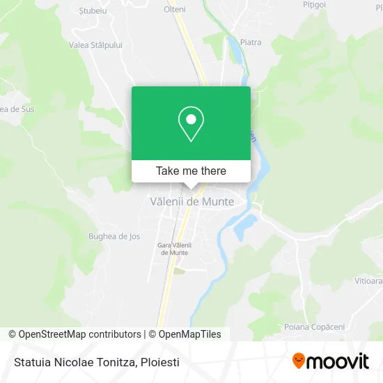 Statuia Nicolae Tonitza map