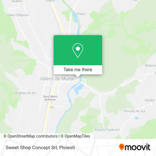 Sweet Shop Concept Srl map