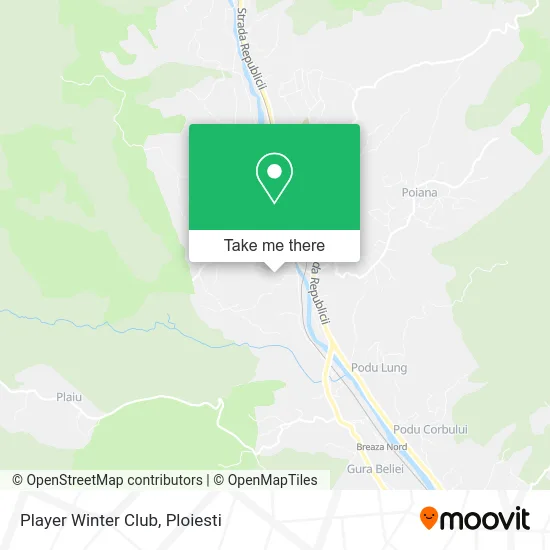 Player Winter Club map