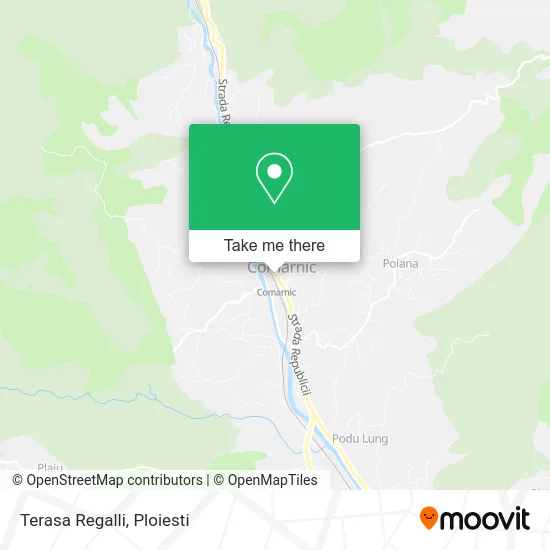 Terasa Regalli map