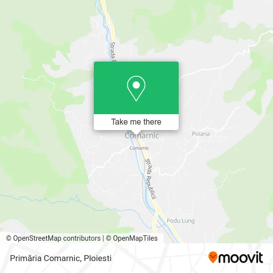 Primăria Comarnic map