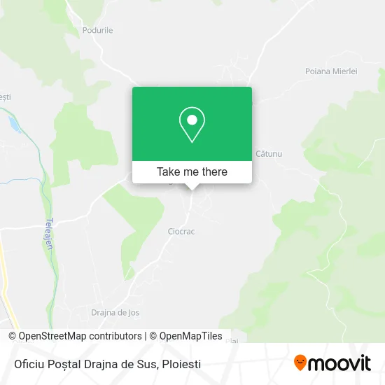 Oficiu Poștal Drajna de Sus map