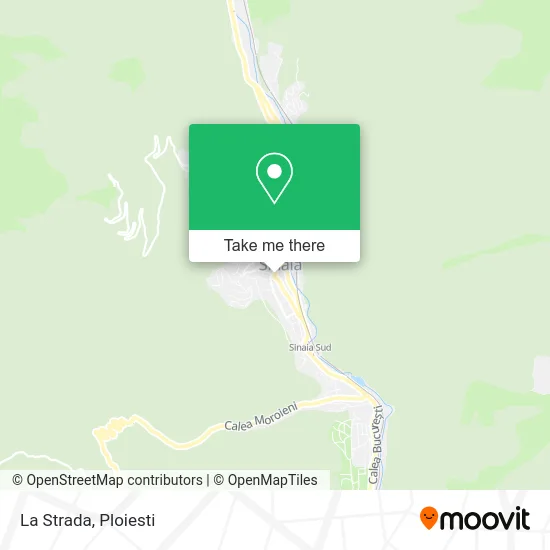 La Strada map