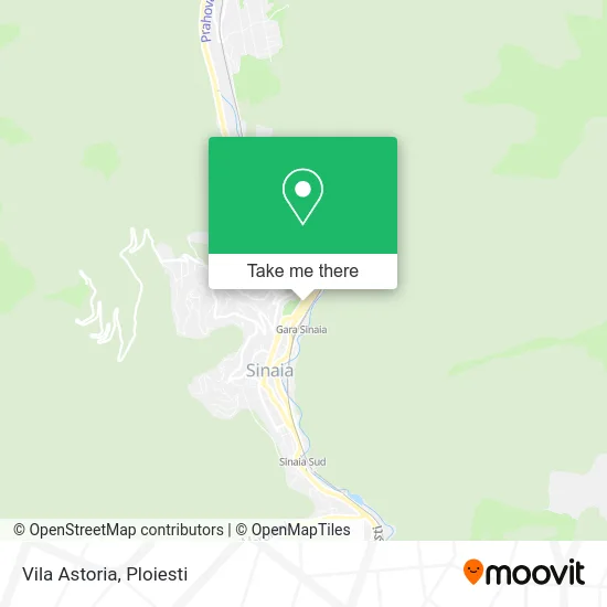 Vila Astoria map