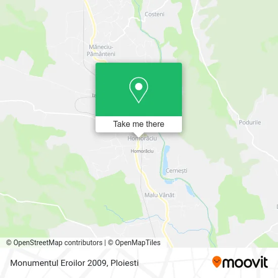 Monumentul Eroilor 2009 map