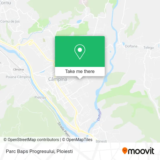 Parc Baps Progresului map