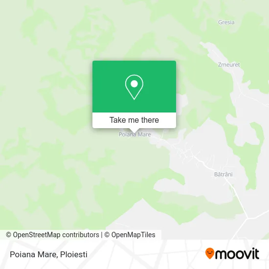 Poiana Mare map