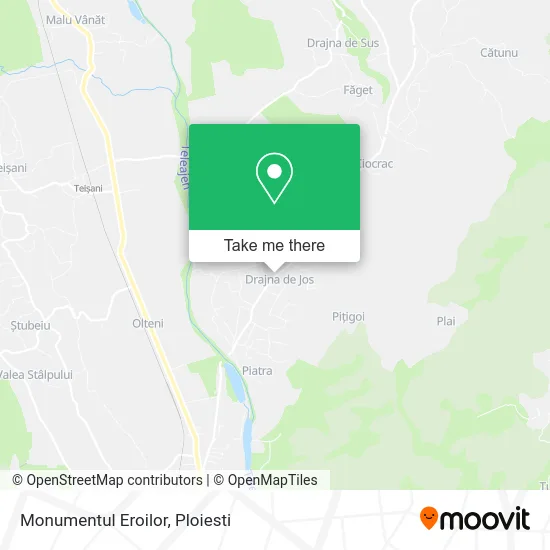 Monumentul Eroilor map