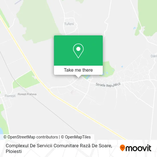 Complexul De Servicii Comunitare Rază De Soare map