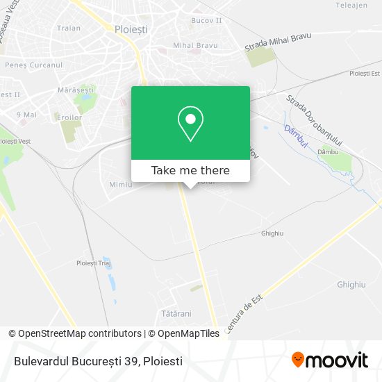 Bulevardul București 39 map