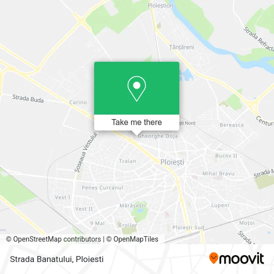 Strada Banatului map