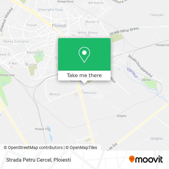 Strada Petru Cercel map