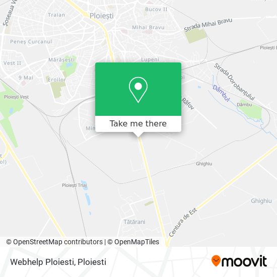 Webhelp Ploiesti map