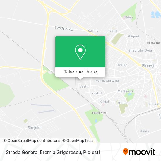 Strada General Eremia Grigorescu map