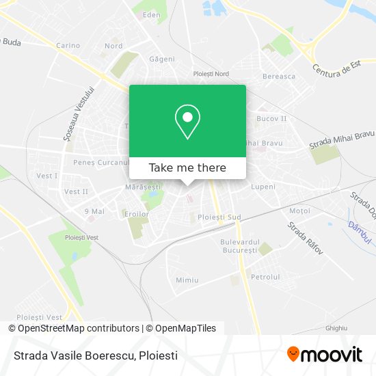 Strada Vasile Boerescu map
