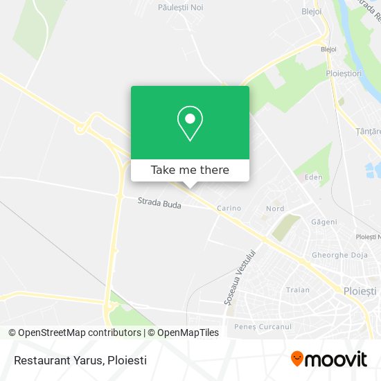 Restaurant Yarus map