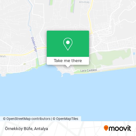 Örnekköy Büfe map