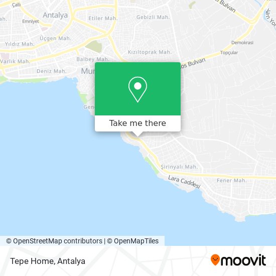 Tepe Home map