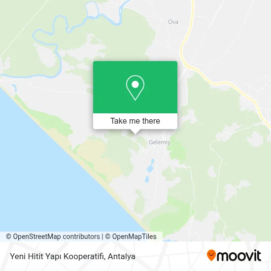 Yeni Hitit Yapi Koop. Patara map