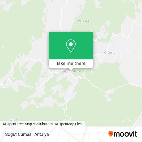 Söğüt Cuması map