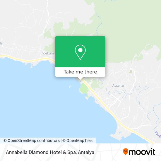 Annabella Diamond Hotel & Spa map