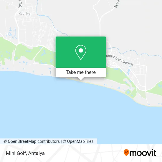 Mini Golf map