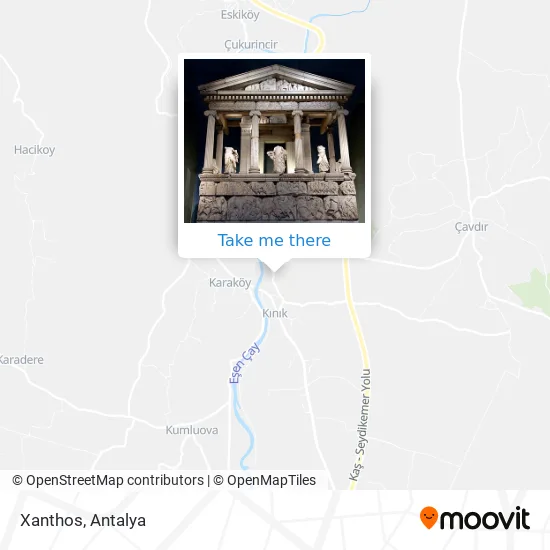 Xanthos map