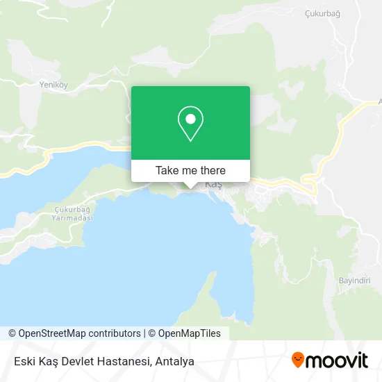 Eski Kaş Devlet Hastanesi map