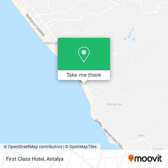 First Class Hotel map