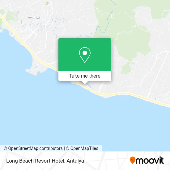 Long Beach Resort Hotel map