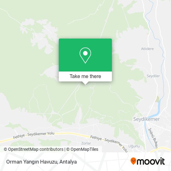Orman Yangın Havuzu map