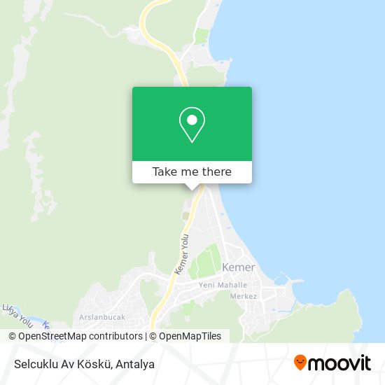 Selcuklu Av Köskü map