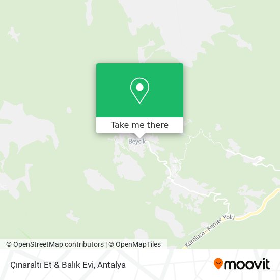 Çınaraltı Et & Balık Evi map