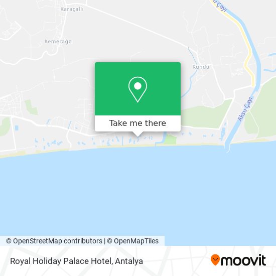 Royal Holiday Palace Hotel map