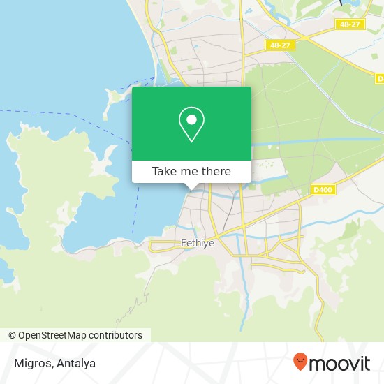 Migros map