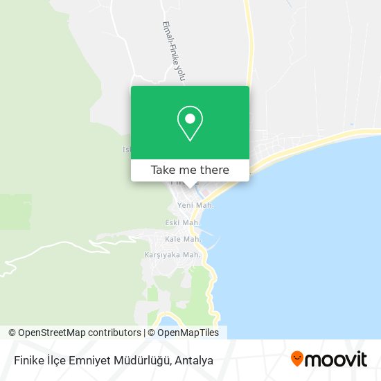 Finike İlçe Emniyet Müdürlüğü map