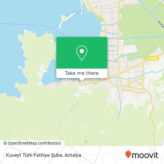 Kuveyt Türk-Fethiye Şube map