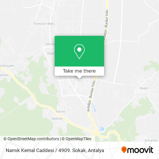 Namık Kemal Caddesi / 4909. Sokak map