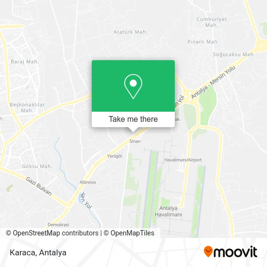Karaca map