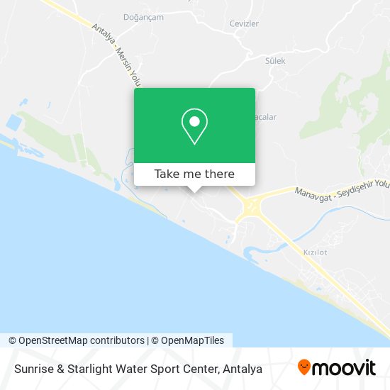 Sunrise & Starlight Water Sport Center map