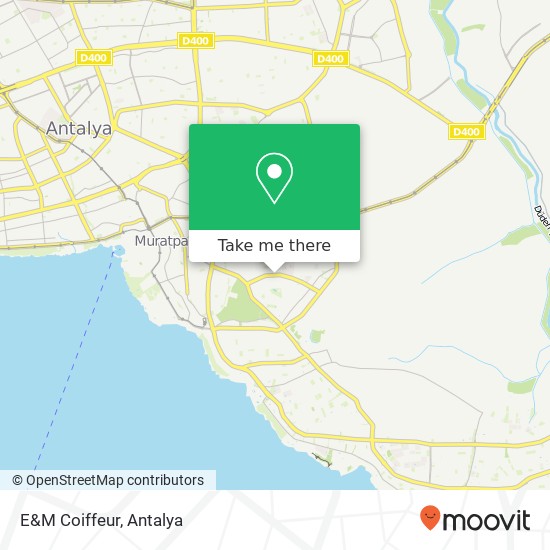 E&M Coiffeur map