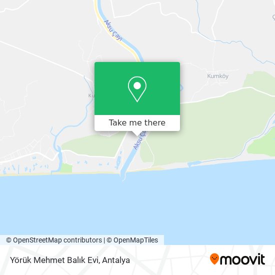 Yörük Mehmet Balık Evi map