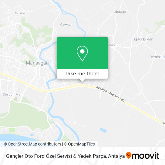 Gençler Oto Ford Özel Servisi & Yedek Parça map