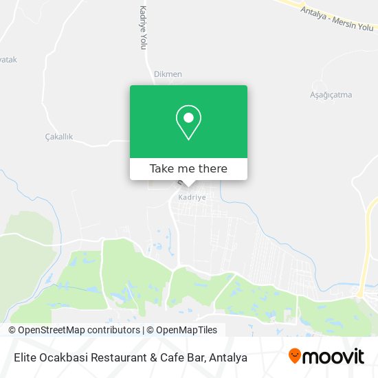 Elite Ocakbasi Restaurant & Cafe Bar map