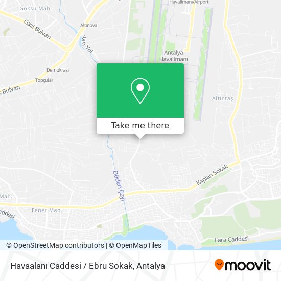 Havaalanı Caddesi / Ebru Sokak map